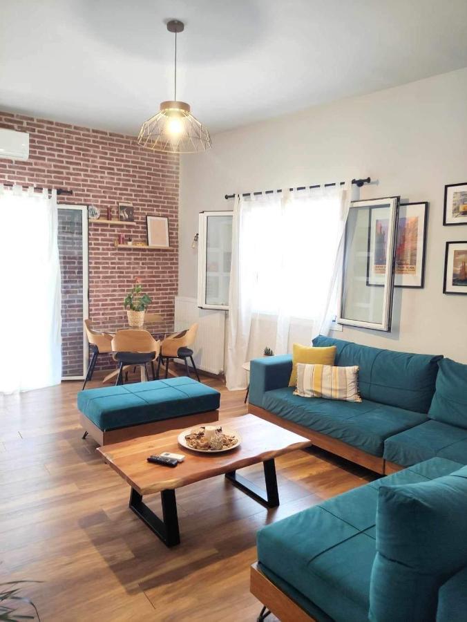 Voukamvilia Boutique Apartment Agios Matthaios  ภายนอก รูปภาพ